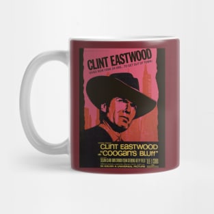 Classic Clint Eastwood Movie Poster - Coogan's Bluff Mug